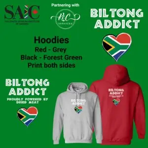 Biltong Addict Hoodie – For Saffas Who Live for Dried Meat