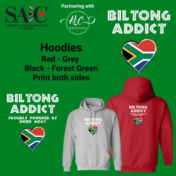 Biltong Addict Hoodie – For Saffas Who Live for Dried Meat