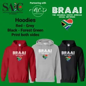 Premium Braai Hoodie – Celebrate South African Culture | The Original South African Social Network Hoodie