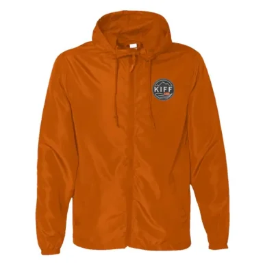 KiffLabHydroLiteWindbreakerJacketOrange